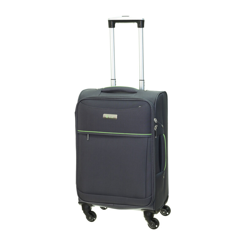 Cestovní kufr d&n S 7854-13 šedá