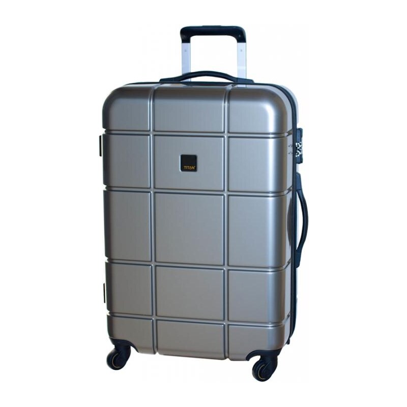 Cestovní kufr Titan Backstage 4W L 80540101-80 šedá