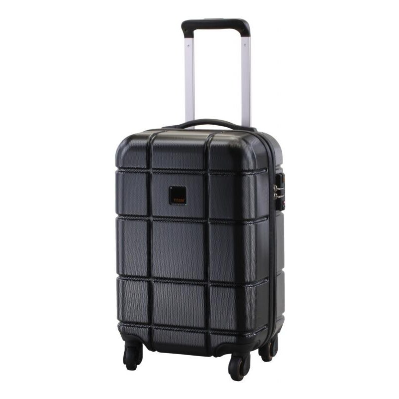 Cestovní kufr Titan Backstage 4W S 80540301-01 černá