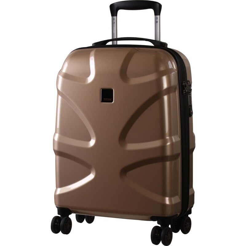 Cestovní kufr Titan X2 Flash S 813406-65 zlatá