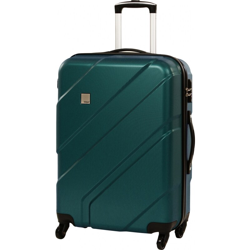 Cestovní kufr Titan Metric 4W M 814405-25 zelená