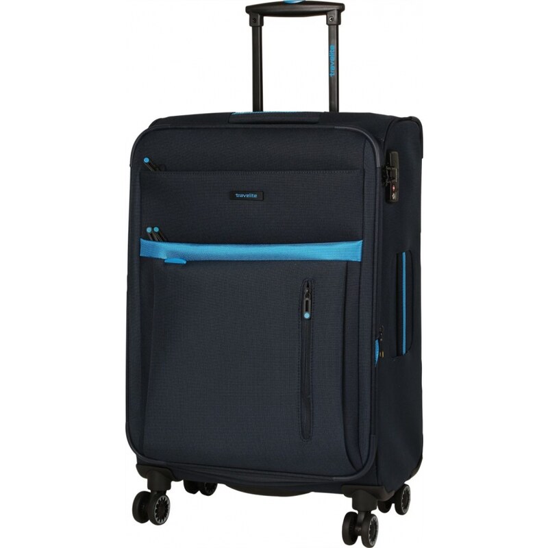 Cestovní kufr Travelite Madeira 4W M 82378-20 modrá