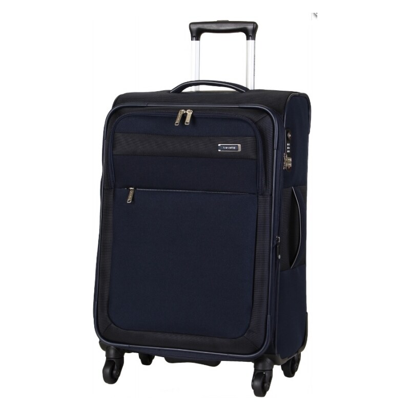 Cestovní kufr Travelite Style 4W M 83448-20 modrá