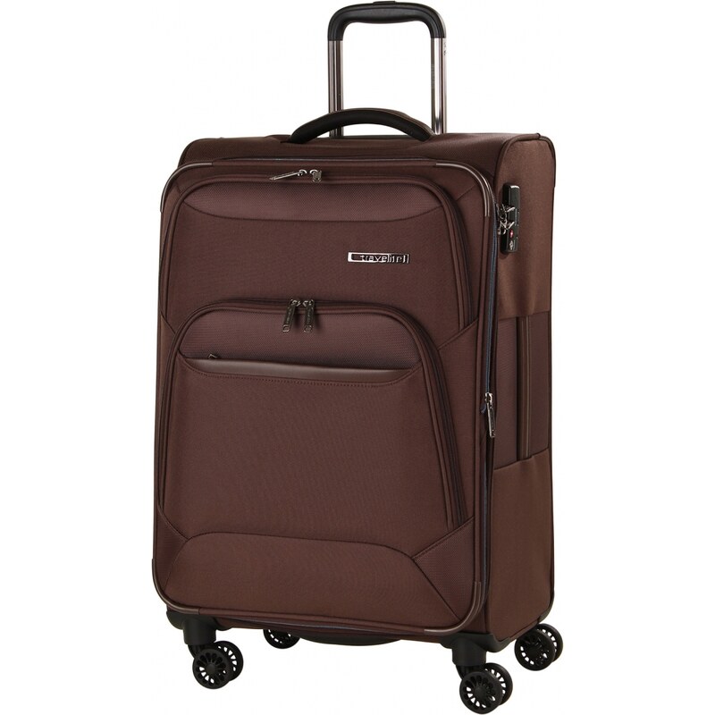 Cestovní kufr Travelite Kendo 4W M 86648-60 hnědá