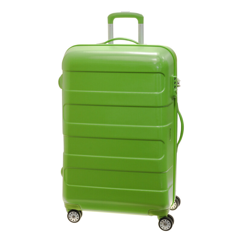 Cestovní kufr d&n L 8672-05 zelená