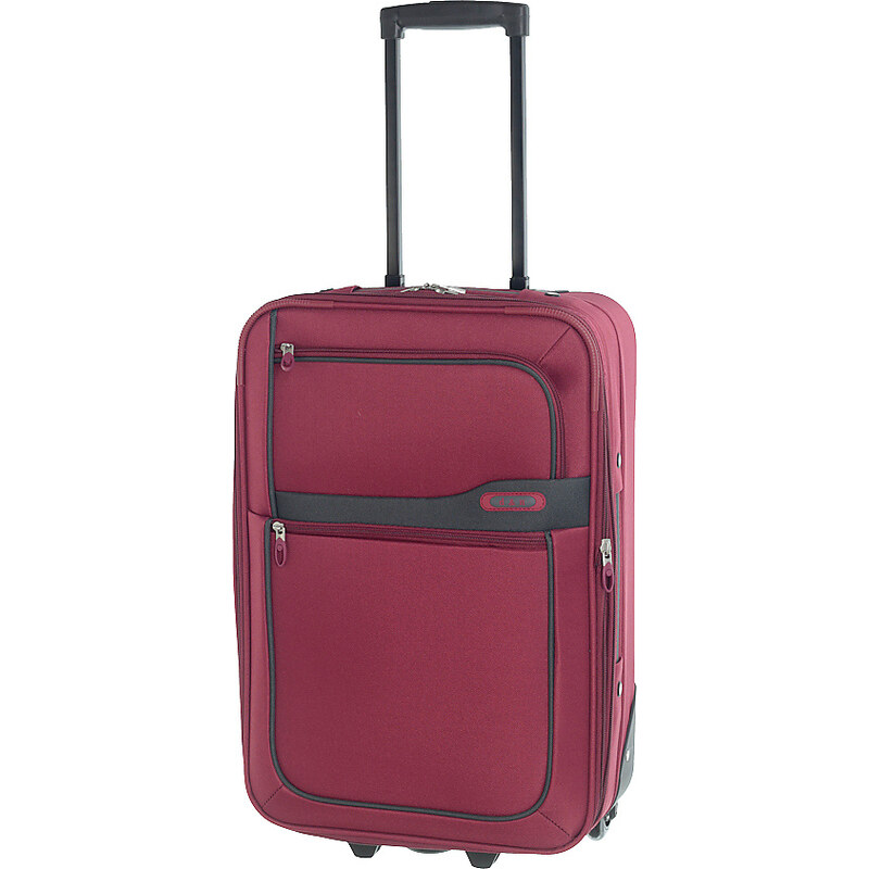Cestovní kufr d&n S 9350-12 červená