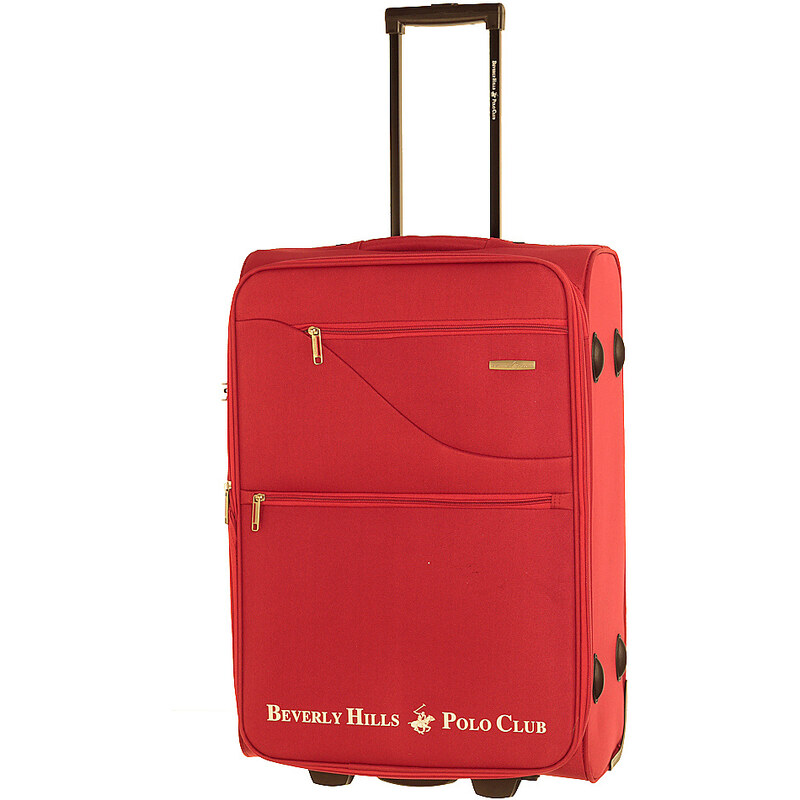 Beverly Hills Cestovní kufr BHPC Wisconsin M BH-230-60-02 červená