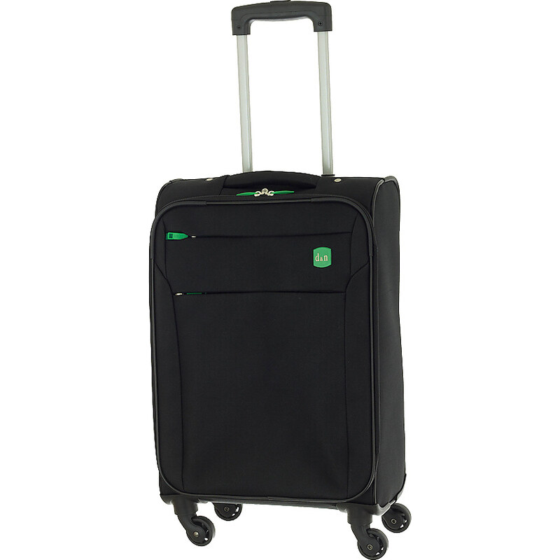 Cestovní kufr d&n 4W S 7154-01 černá