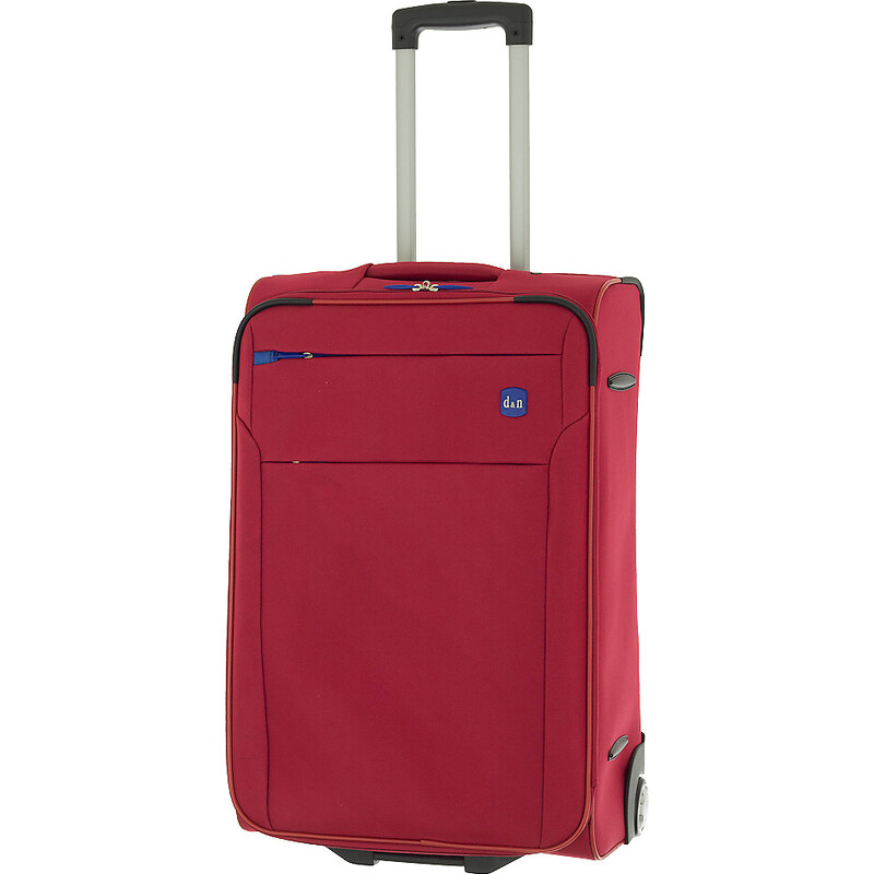 Cestovní kufr d&n M 7160-02 červená