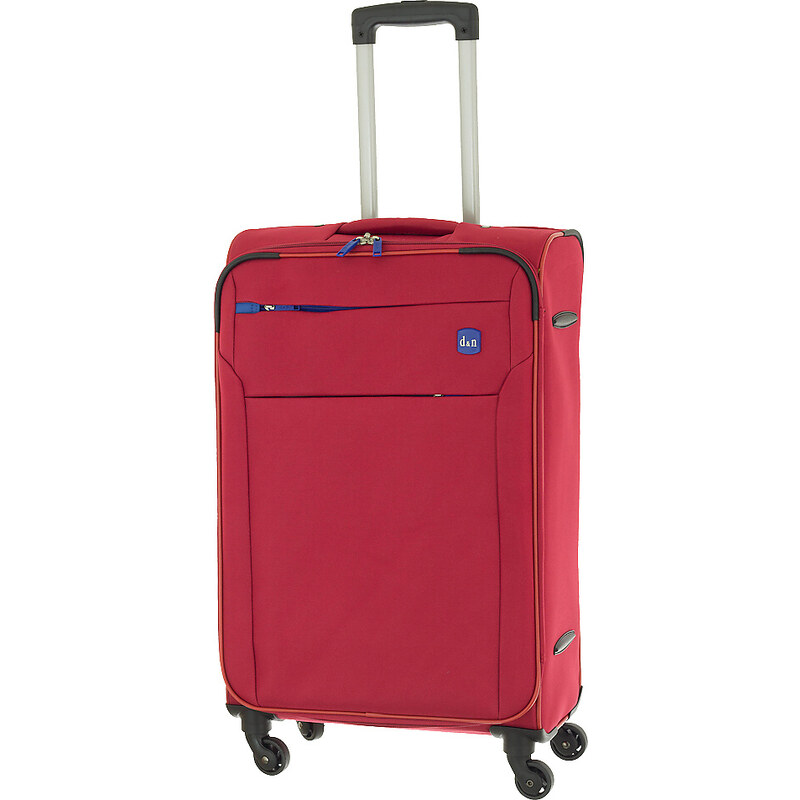 Cestovní kufr d&n 4W M 7164-02 červená