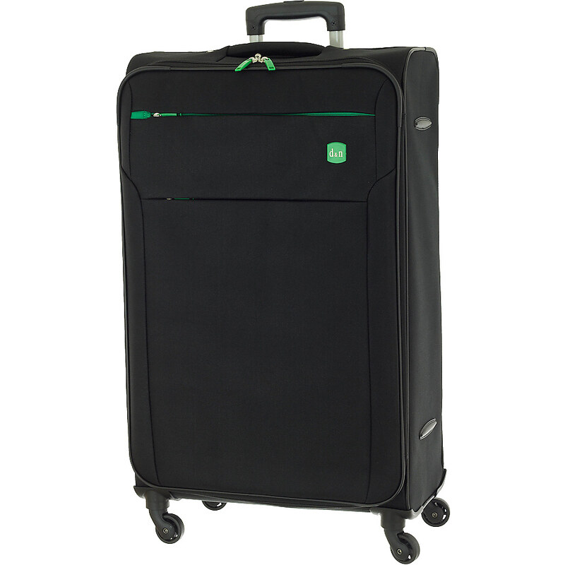 Cestovní kufr d&n 4W L 7174-01 černá