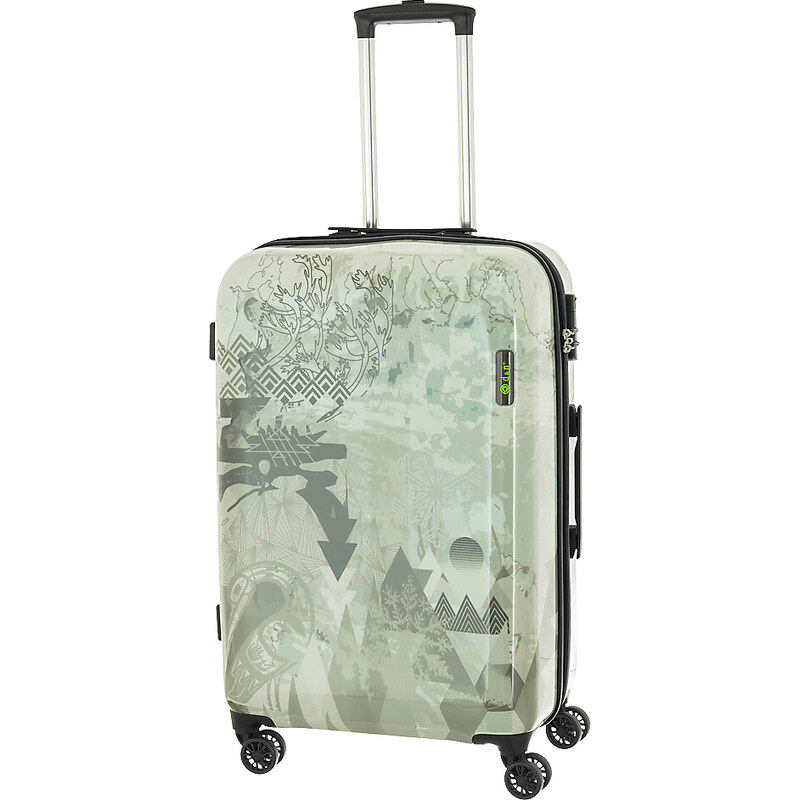 Cestovní kufr D&N M 9160-13 vícebarevná