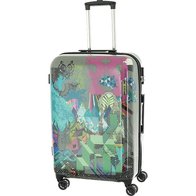 Cestovní kufr D&N M 9160-94 vícebarevná
