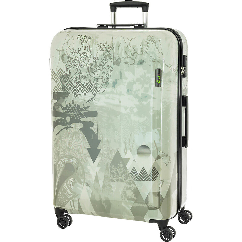 Cestovní kufr D&N L 9170-13 vícebarevná