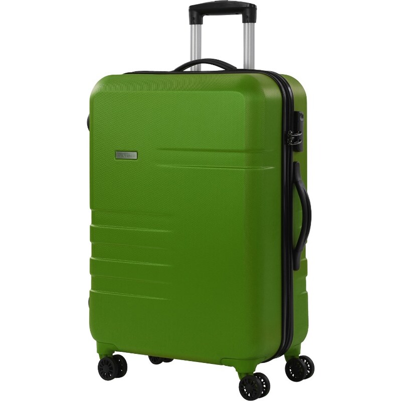 Cestovní kufr Travelite Linus M 71848-80 zelená