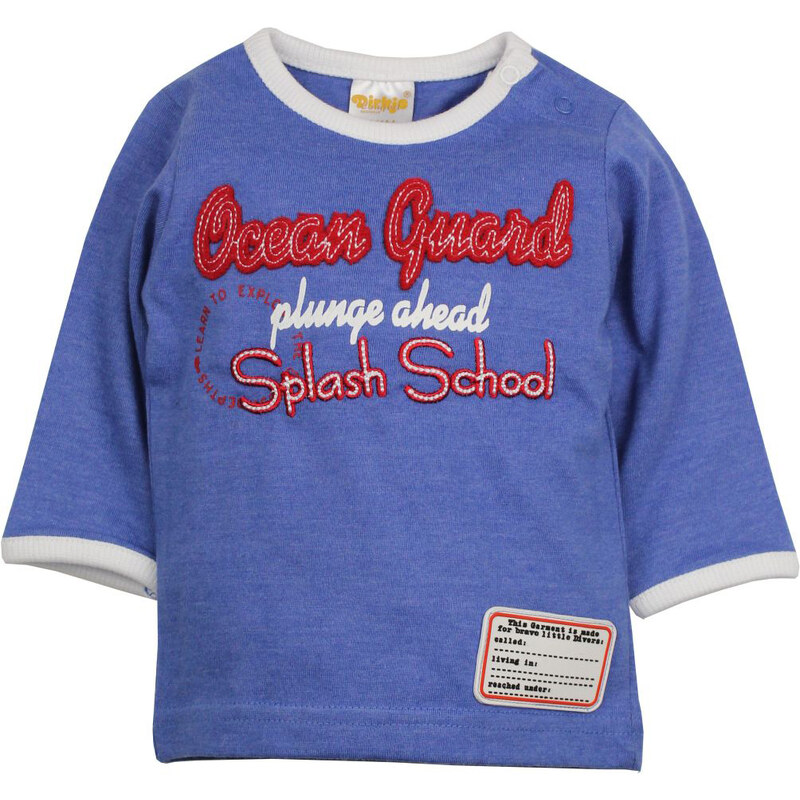 Dirkje Chlapecké tričko Splash School - modré