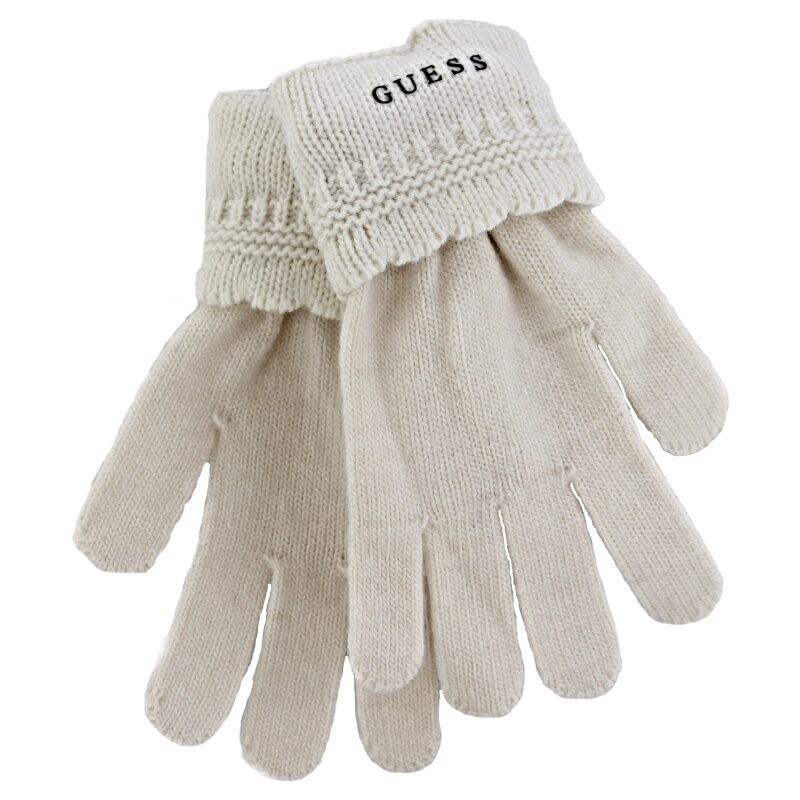 Dámské rukavice Guess AW4030WOL02 bílé