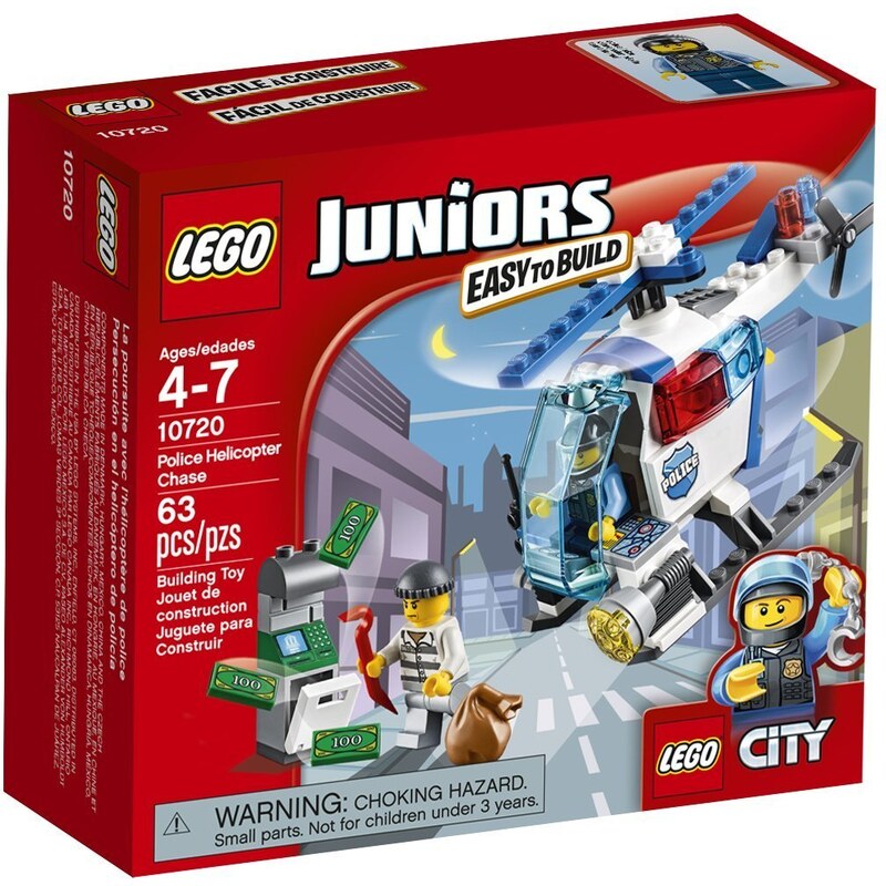 LEGO® Juniors 10720 Pronásledování s policejní helikoptérou