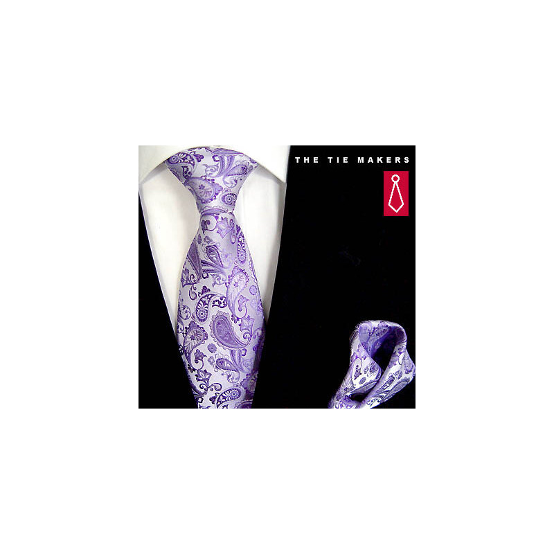 Beytnur 45-10 společenská kravata s kapesníčkem