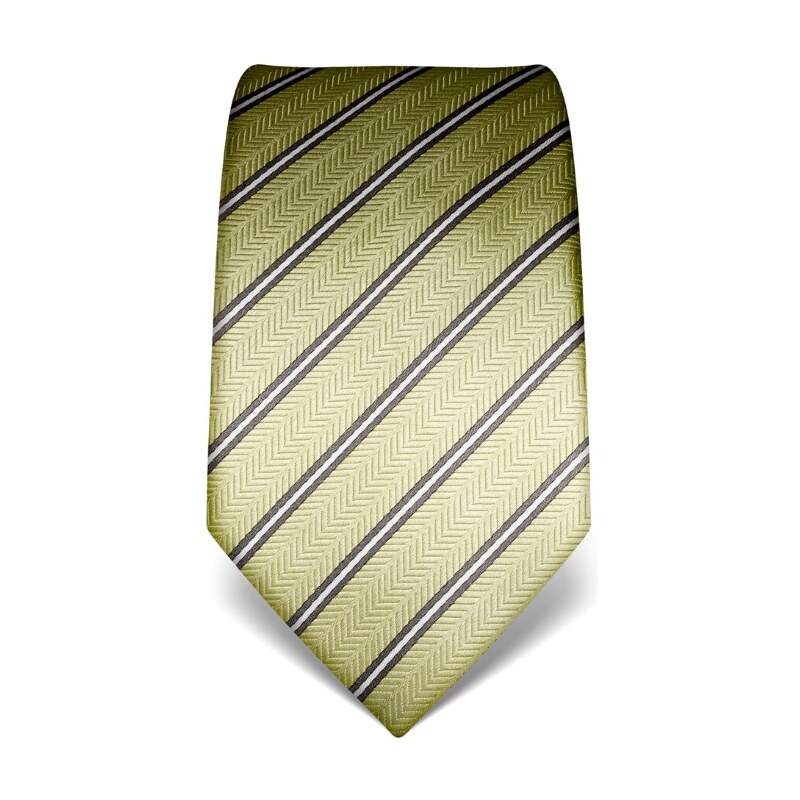 Strukturovaná kravata Vincenzo Boretti 21942 - jarní zelená
