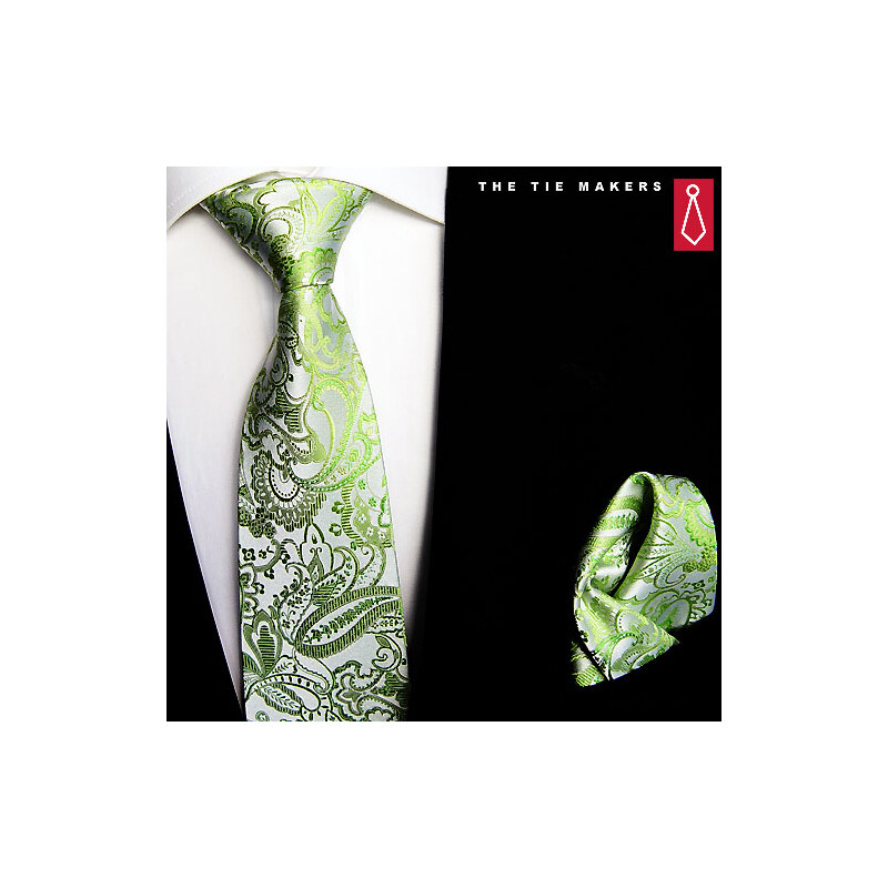 Beytnur svatební kravata s kapesníčkem