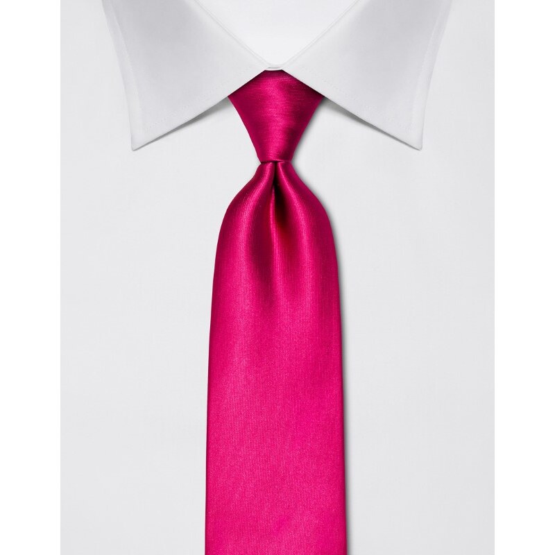 Svatební fuchsiová kravata Vincenzo Boretti 21978