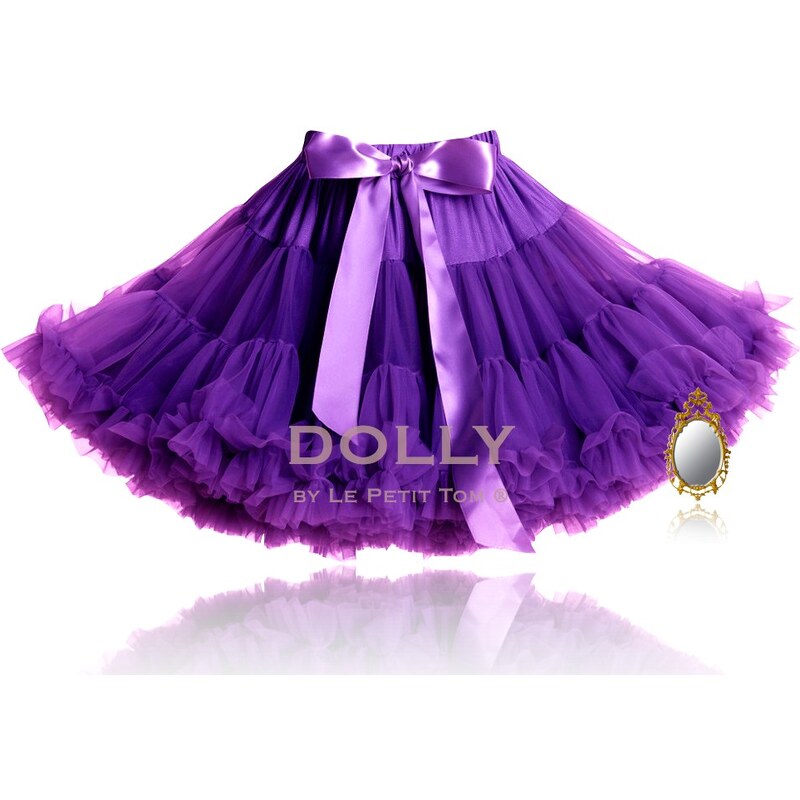 LE PETIT TOM Dolly sukně Petti Královna černé magie Velikost: X-LARGE(velikost 38-42 - délka sukně 43cm)