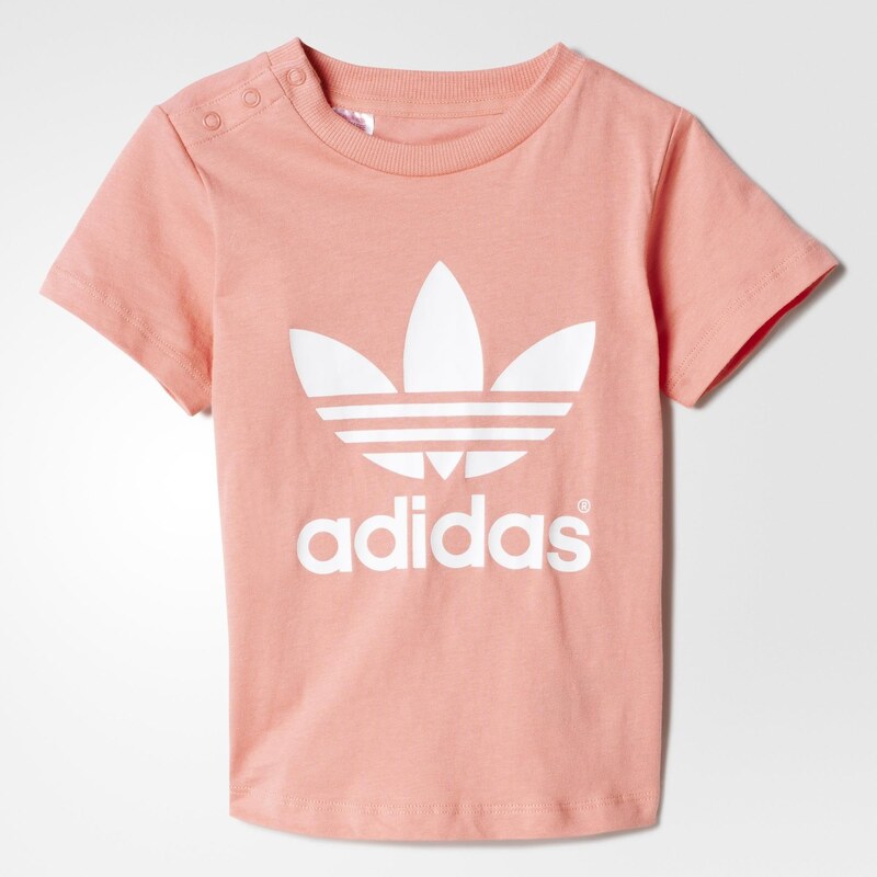 Adidas Dívčí tričko, růžové