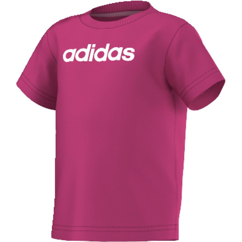 adidas Dívčí tričko I Fv Brand Tee - růžové