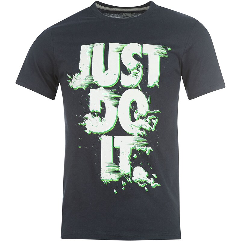 Tričko Nike Just Do It Rip QTT Shirts pán. námořnická modrá