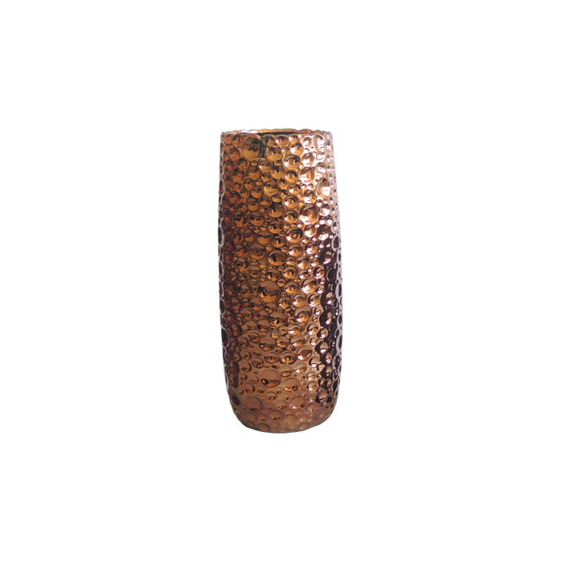 StarDeco Timber - keramická váza bronzová 35 cm