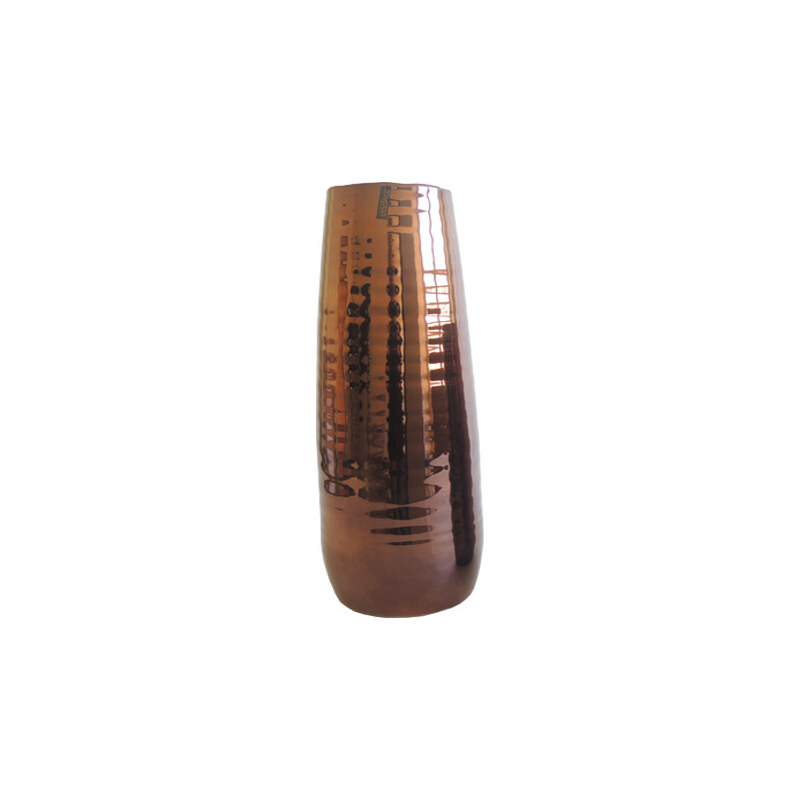 StarDeco Arizona - keramická váza bronzová