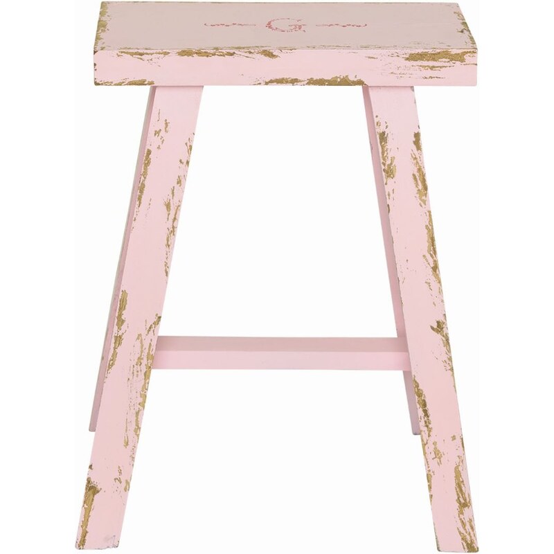 Green Gate Dřevěná stolička Pale pink