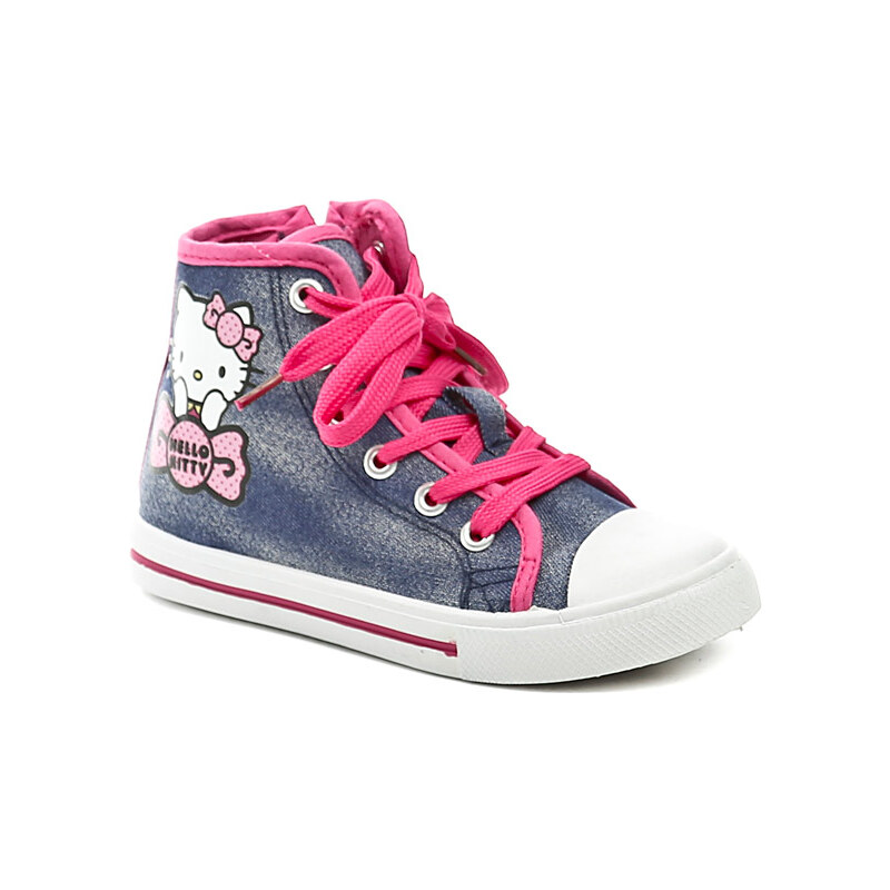 Dětská obuv Hello Kitty HK001213 modro růžové dívčí tenisky