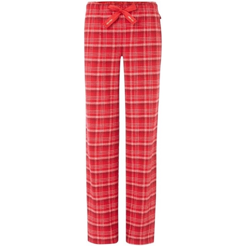 Dámské domácí pyžamové flanelové kalhoty CALVIN KLEIN S5209E - L