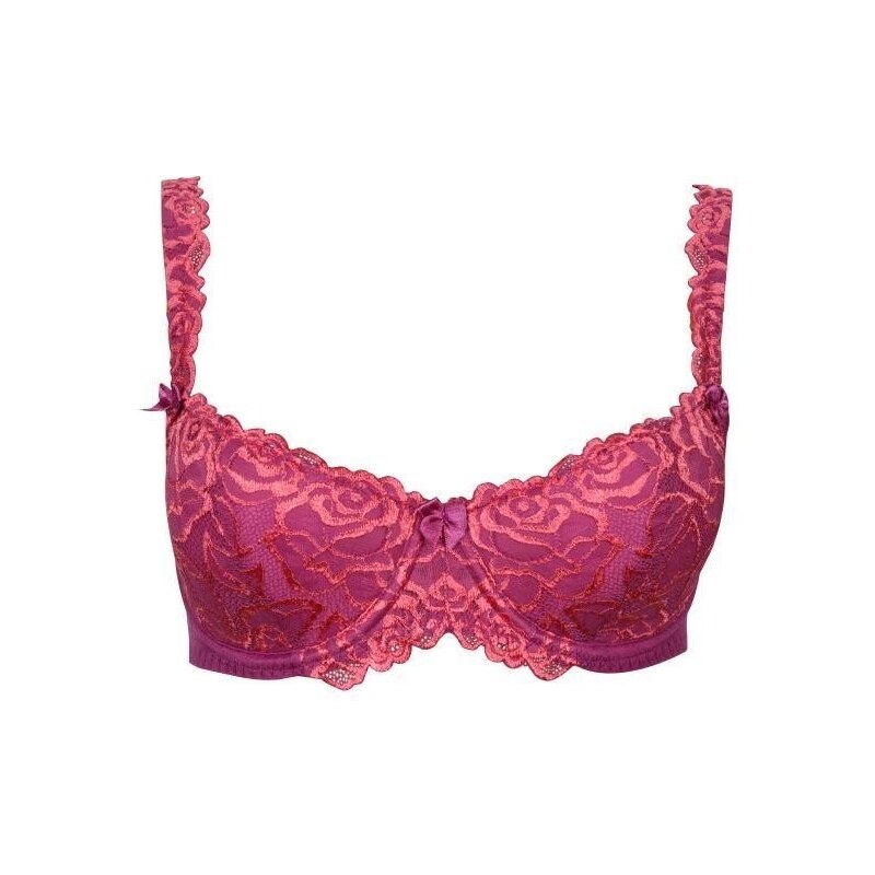 CHANGE Lingerie Podprsenka vyztužená CHANGE FLORENCE Bright Fuchsia Padded - 70C