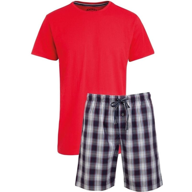 Pánské pyžamo JOCKEY Max červené - 3XL
