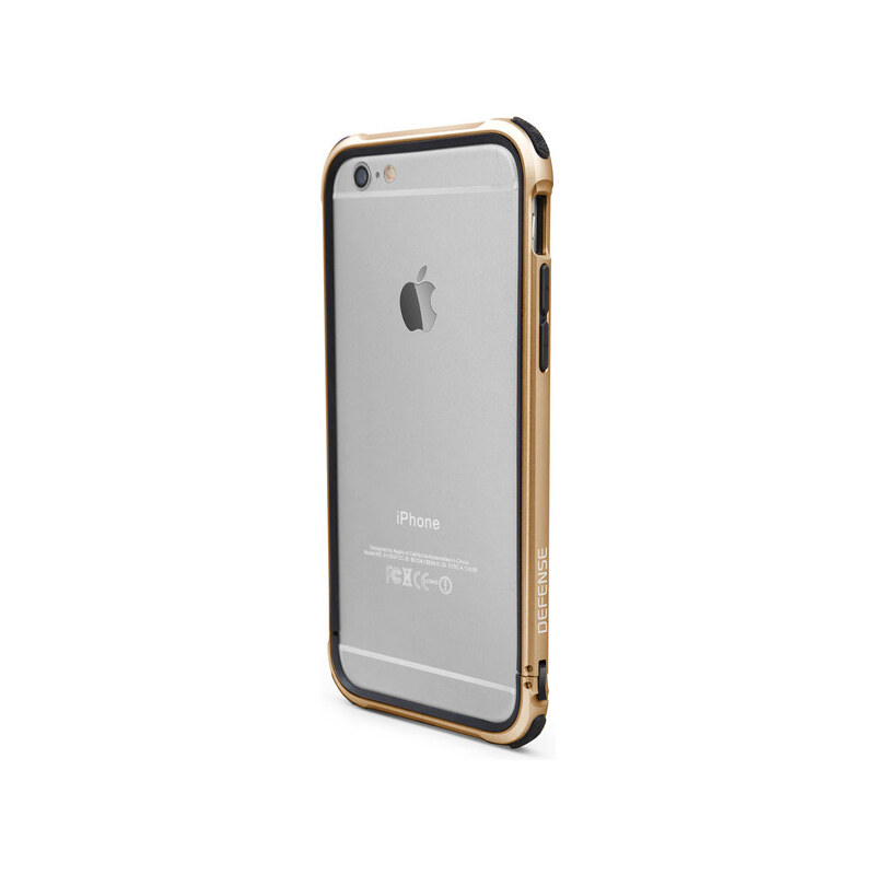 Bumper / ochranný rámeček pro Apple iPhone 6 / 6S - X-DORIA, DEFENSE GEAR GOLD - VÝPRODEJ