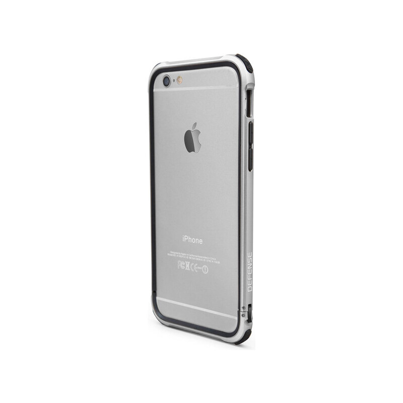 Bumper / ochranný rámeček pro Apple iPhone 6 / 6S - X-DORIA, DEFENSE GEAR SILVER - VÝPRODEJ