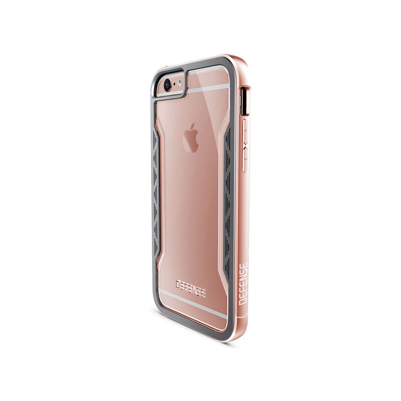 Pouzdro / kryt pro Apple iPhone 6 / 6S - X-DORIA, DEFENSE SHIELD ROSE GOLD - VÝPRODEJ