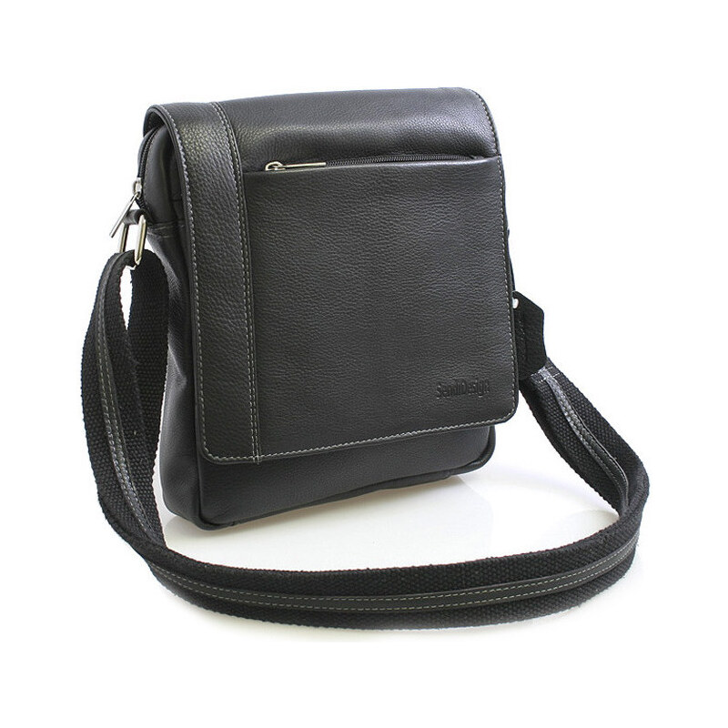 Enrico Benetti Tašky Černá luxusní kožená taška IG702 Enrico Benetti