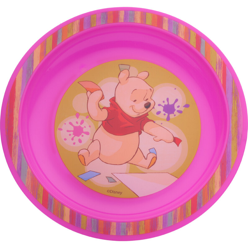 Keeeper Talířek Winnie the Pooh, růžový