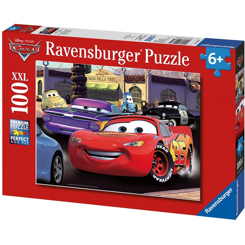 Ravensburger Puzzle Auta - Žhavé pneumatiky 100d