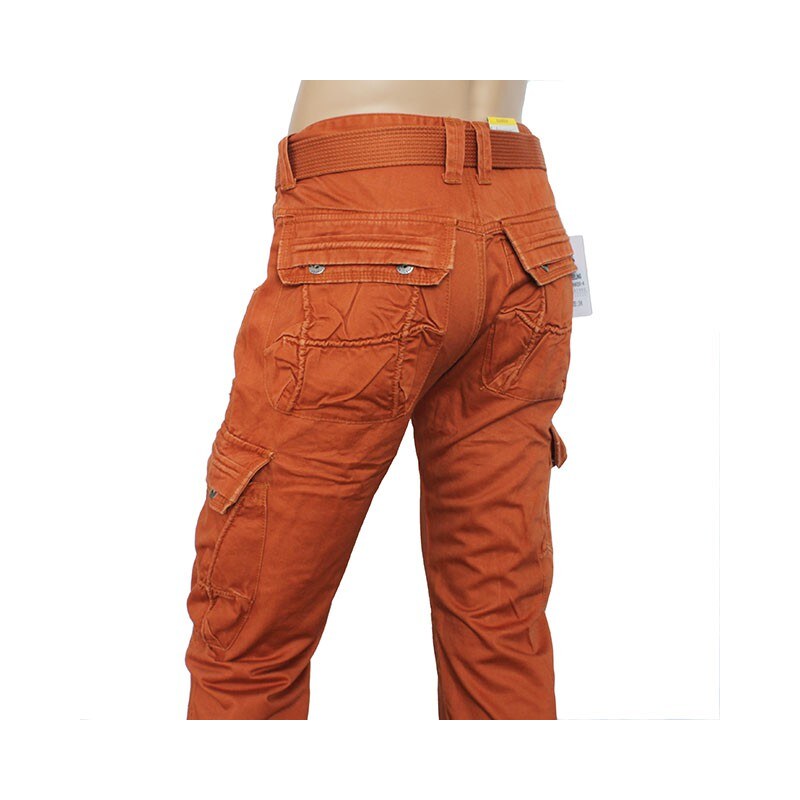 NEW FEELING kalhoty pánské A4019-4 kapsáče
