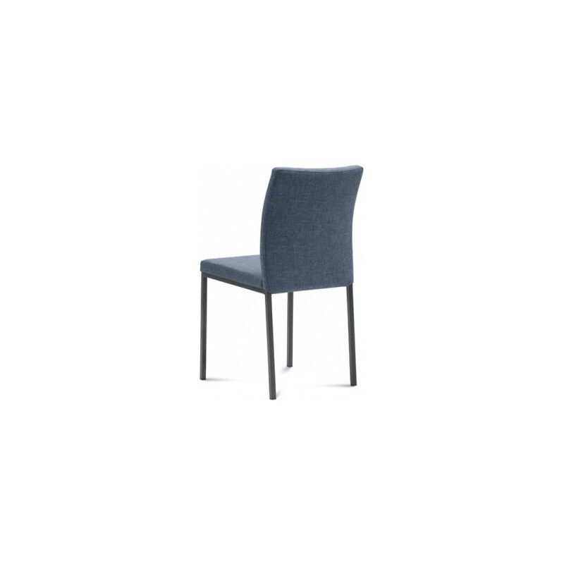 DOMITALIA Srl Miro - Jídelní židle (lak antracit mat, látka jeans)