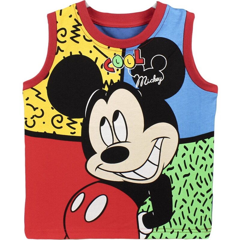 Disney Brand Chlapecké tílko Mickey Mouse - barevné