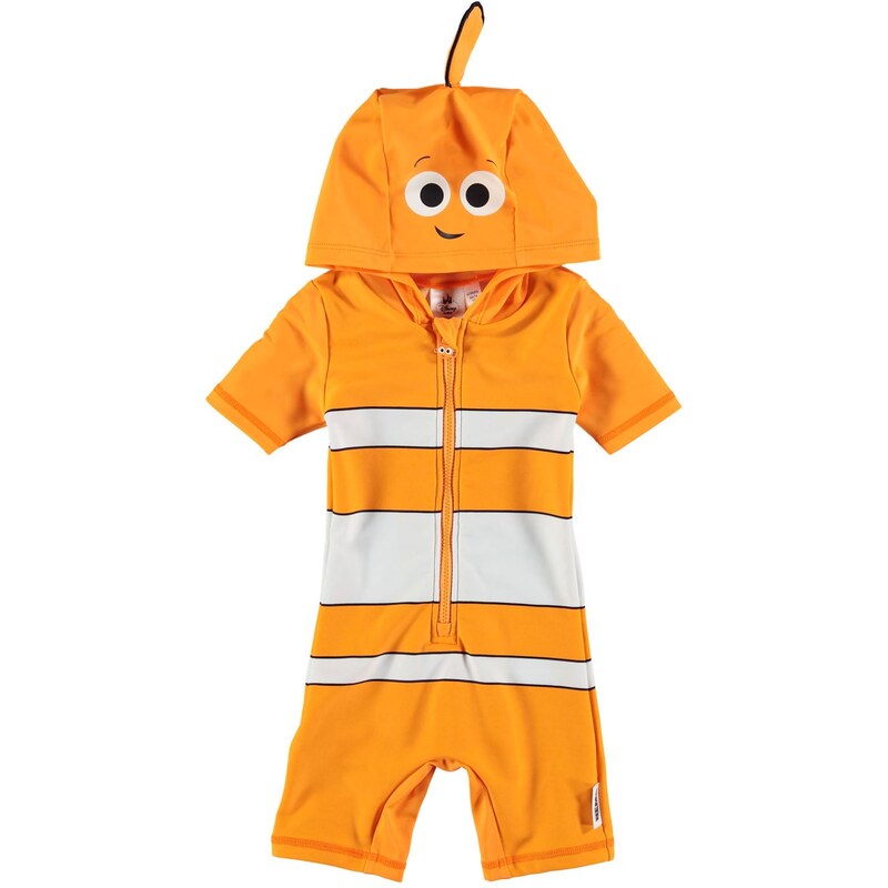 Character Hooded Swim Suit Baby Finding Nemo