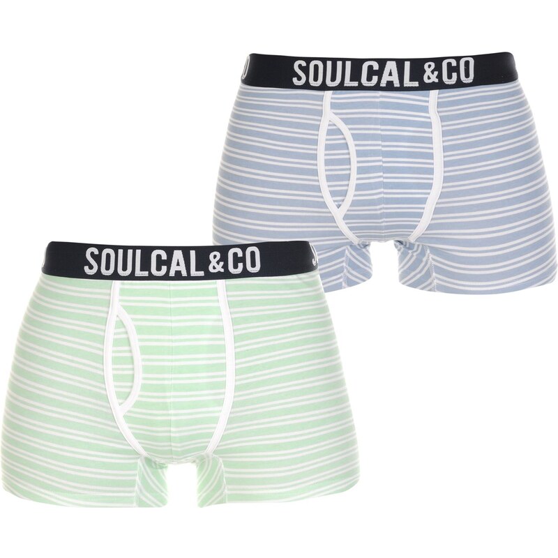 Soul Cal Boxerky SoulCal Pastel Stripe pán.