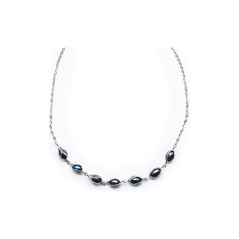 Sladkovodní perla Perlový náhrdelník AWLA (nižší jakost)