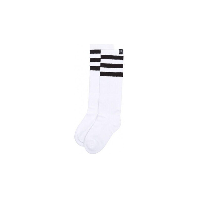 Ponožky Marshal Apparel Knee Stripe Socks white